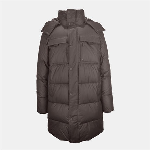 Jack Wills - Men's  Hooded Long Puffer Jacket