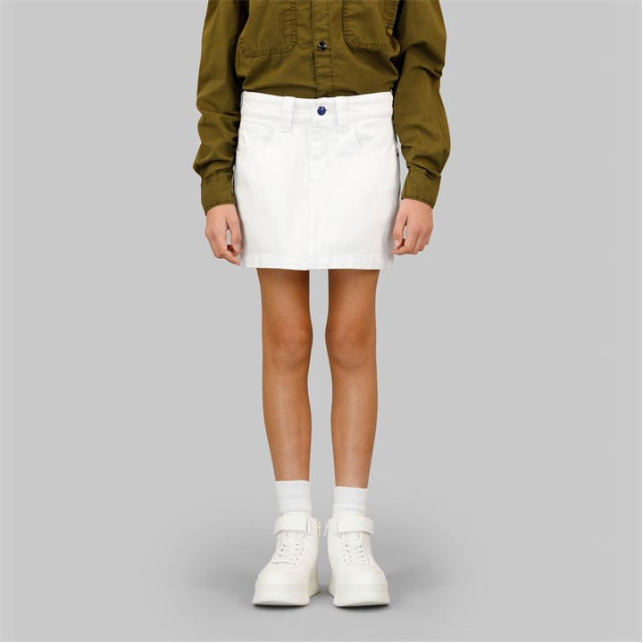G Star Girls White Denim Skirt Juniors Size 9