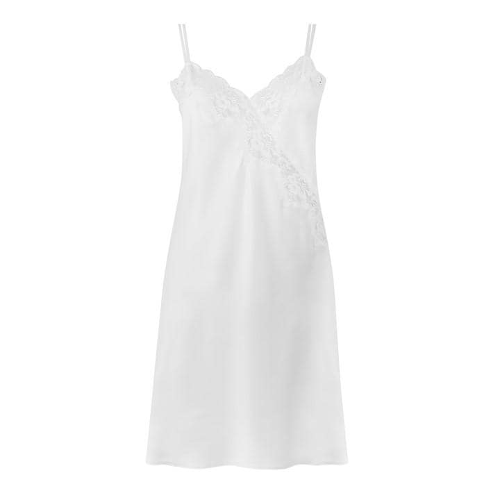 POLO RALPH LAUREN WOMEN'S SATIN LACE-TRIM CHEMIS