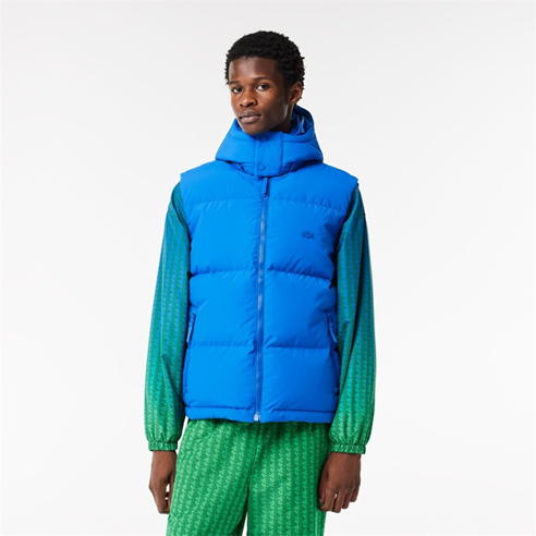 Lacoste - Men's Puffer Quilted Zip Through Gilet