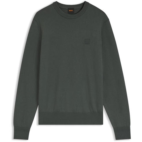 BOSS - Mens BOSS ORANGE Long Sleeve Crew Neck Jumper (Kanovano)