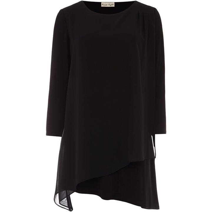 Phase Eight Mika Longline Top - Black