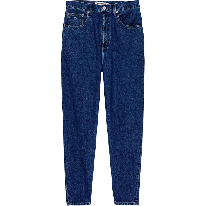 Tommy Jeans Women's Blue Tapered Mom Jeans Size 6