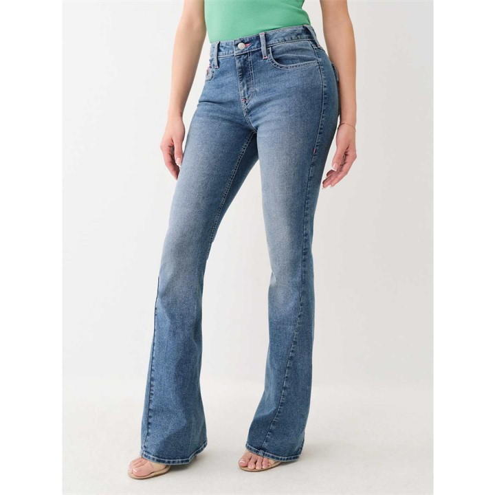 TRUE RELIGION JOEY FLARE JEANS WOMENS