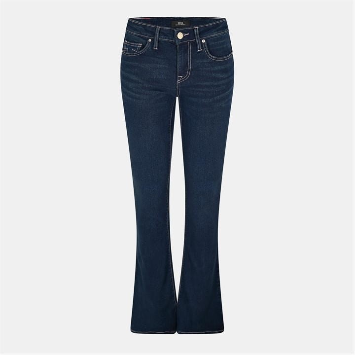TRUE RELIGION CRYSTAL MID RISE BOOTCUT JEANS