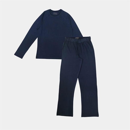 Howick - Men's  Cotton Crew Neck Long Sleeve Pyjama Sets