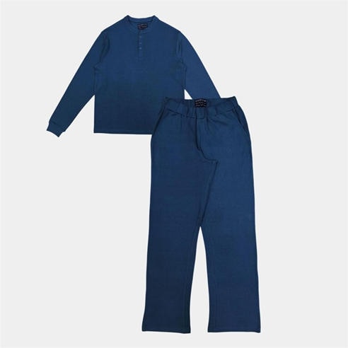 Howick - Men's 3 Button Cotton Long Sleeve Pyjama Sets