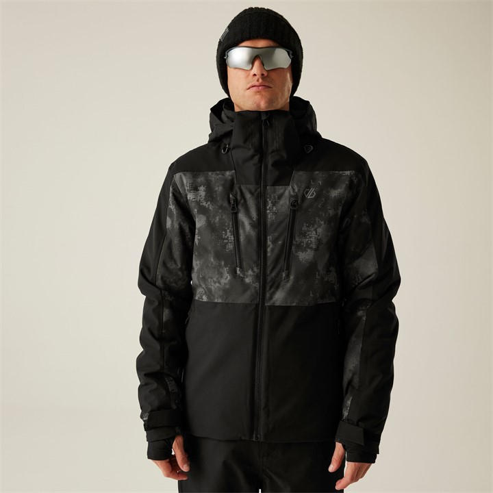 Dare 2B Men's Iron Gate Distressed Print Baseplate Iii Jacket 2XL