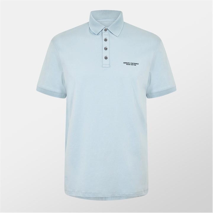 ARMANI EXCHANGE JERSEY COTTON POLO SHIRT