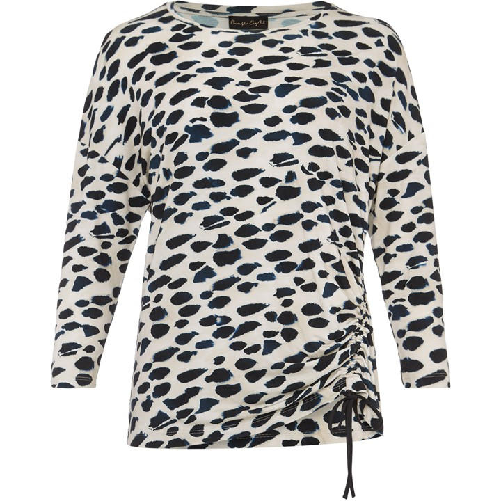 Phase Eight Bonnie Printed Top - White