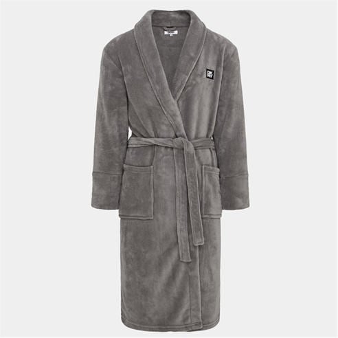 DKNY - DKNY Mens Fleece Robe Trash Pandas