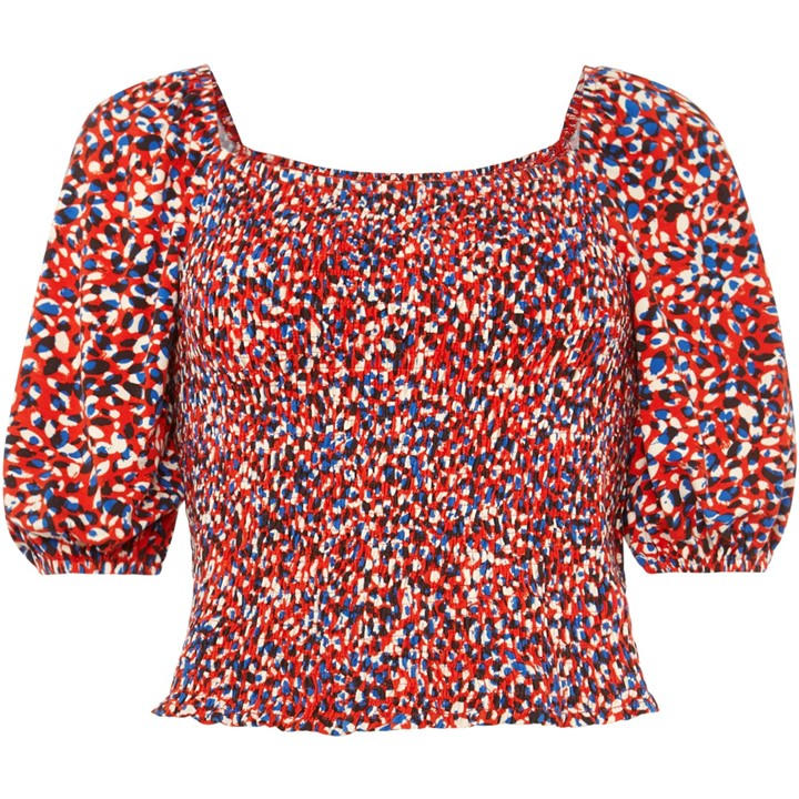 Phase Eight Kamila Ditsy Print Co-ord Top - Multi