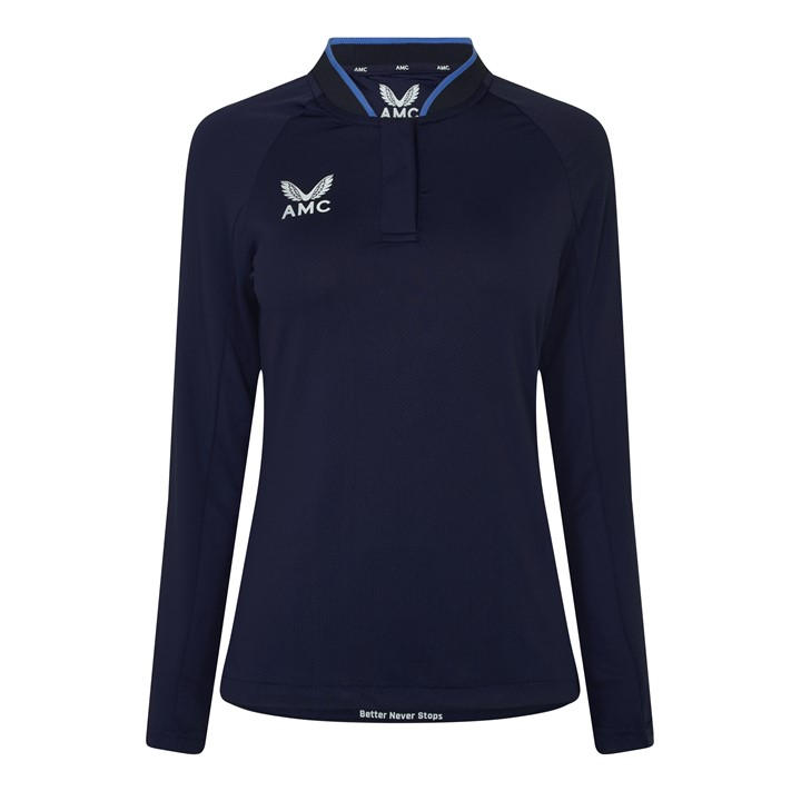 CASTORE LONG SLEEVE POLO TOP WOMEN