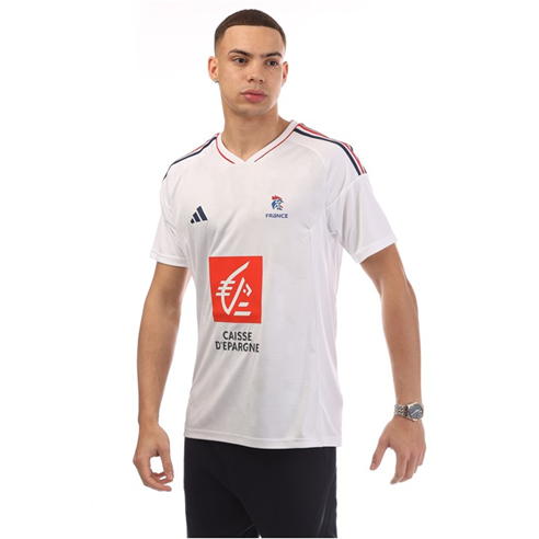 adidas - Men's France Licensed Short-Sleeve Performance T-Shirt