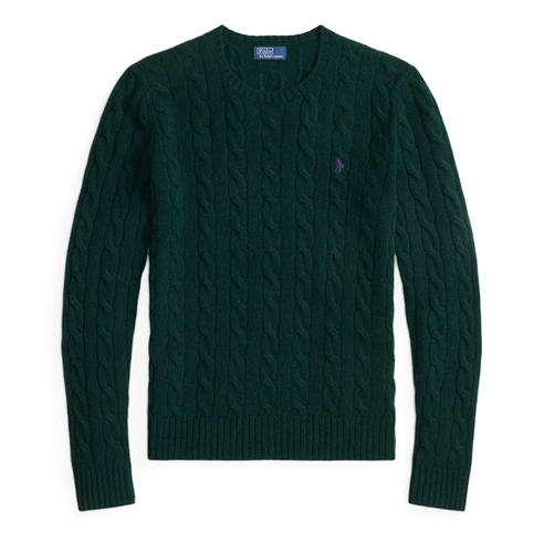 Polo Ralph Lauren - Women's Cable-Knit V-neck Jumper
