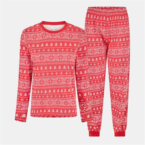 Linea - Festive Fairisle Pyjama Set