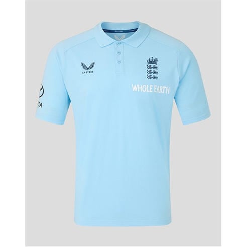 Castore - Mens 26/27 England Cricket Polo Shirt