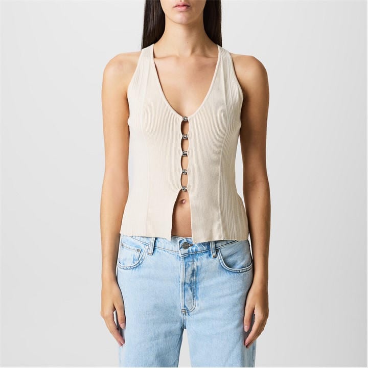 Guess Alphbt Chrm Tp Ld42 In Grey