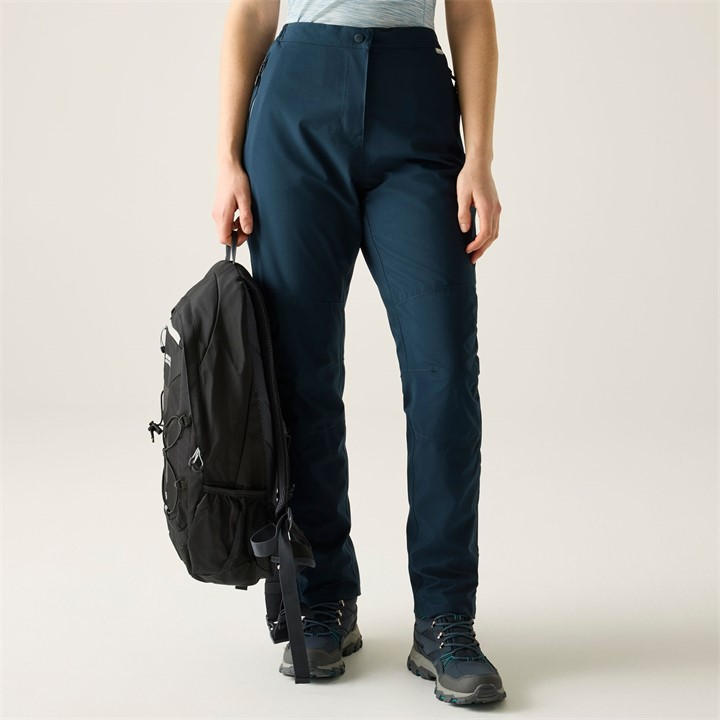Regatta Women's Blue Highton Waterproof Overtrousers (Regular) Size 20