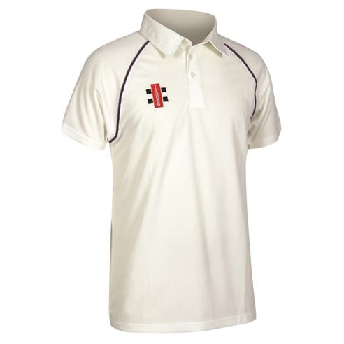 Gray Nicolls - Kids' Short-Sleeve Cricket Shirt