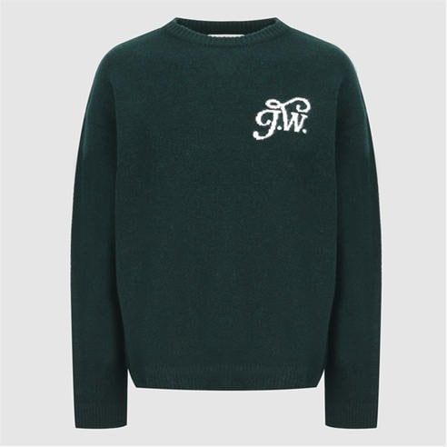 Jack Wills - Men's Initial Long Sleeve Oversized Fit Crew Neck Jumper