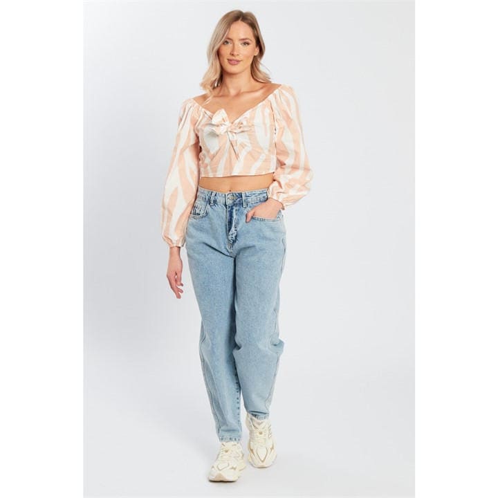 Influence Tie Front Top