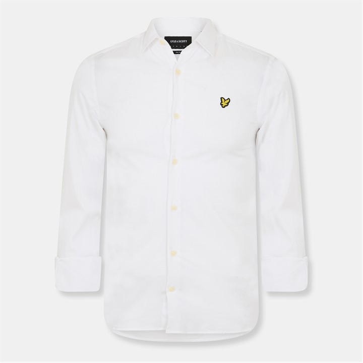 LYLE & SCOTT IM FIT POPLIN SHIRT MENS