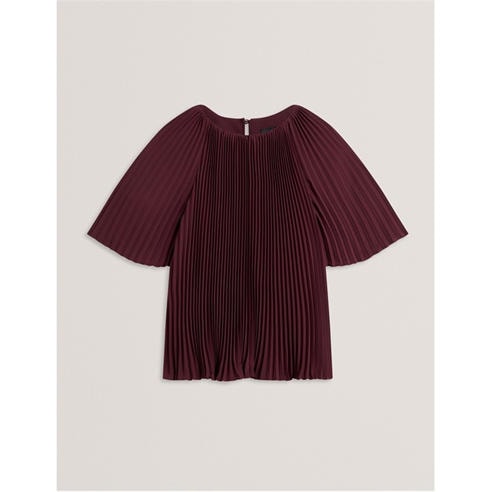 Ted Baker - Women's Short Sleeve Pleated Top