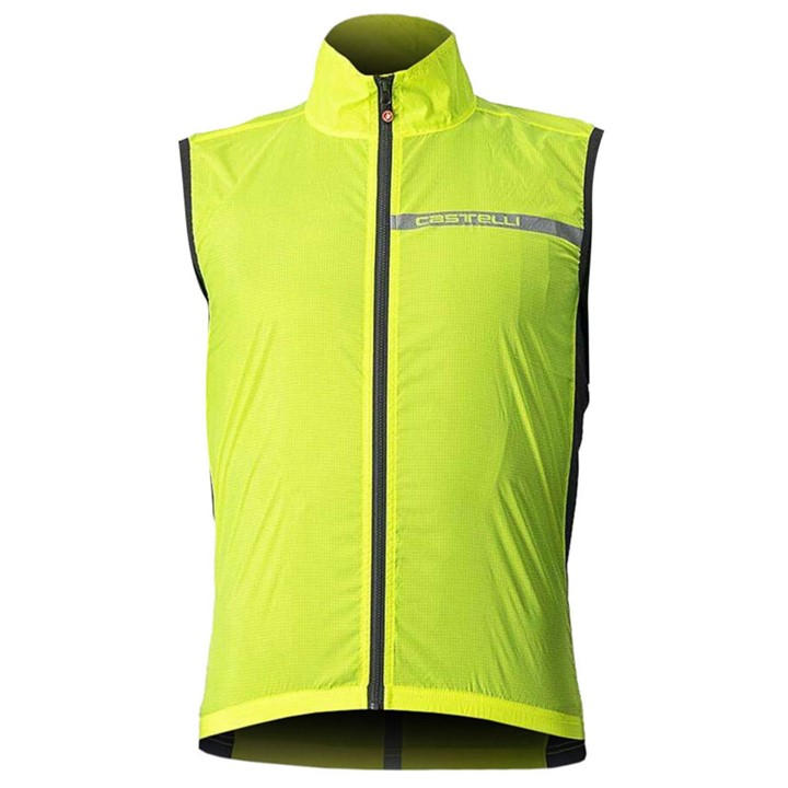 Castelli Men's Yellow Squadra Vest - Extra Large