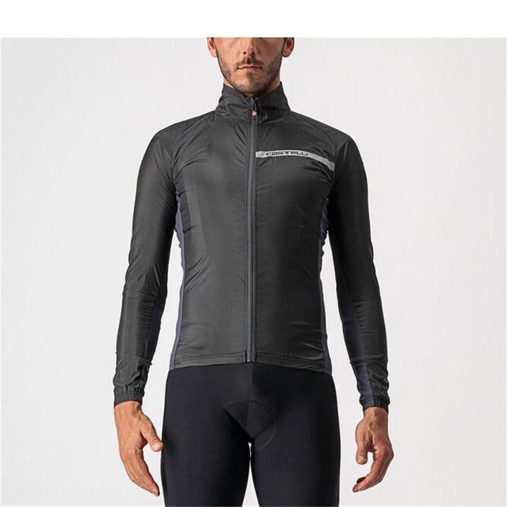 Castelli Men's Black Squadra Jacket Medium