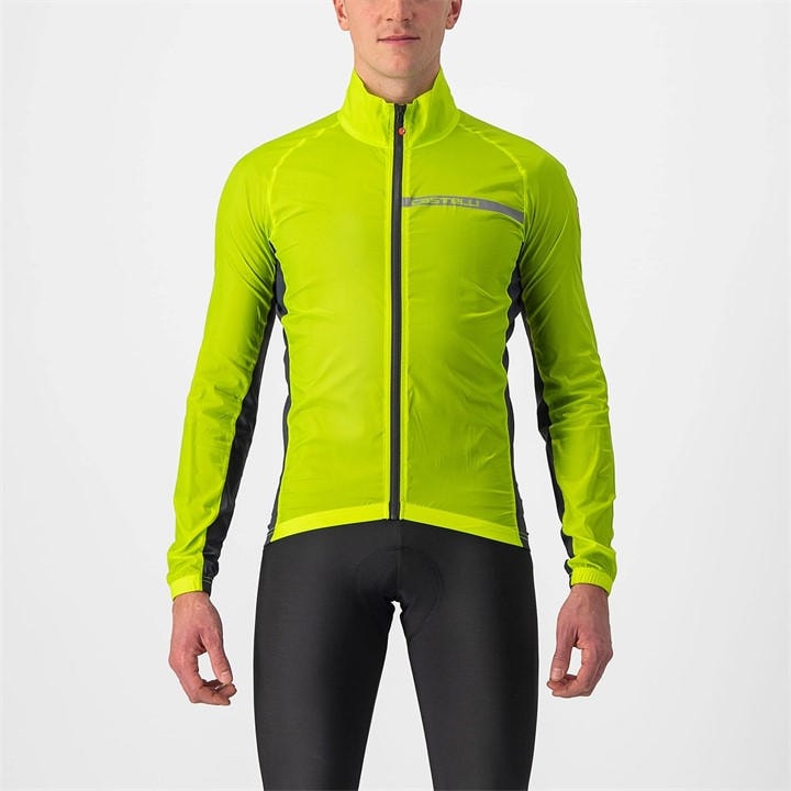 Castelli Men's Green Squadra Jacket - Extra Small