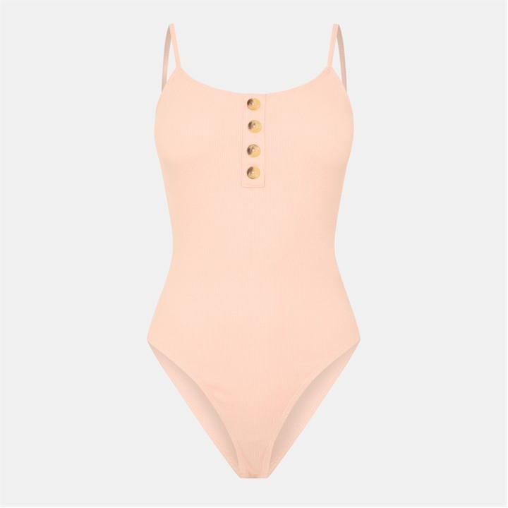 Brave Soul Trap Button Through Bodysuit