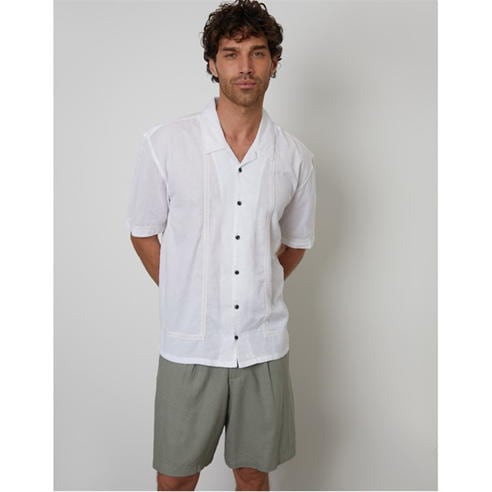 Threadbare - Men's Short-Sleeve Bowling Shirt