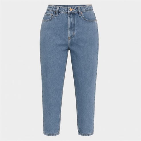 I Saw It First - Mid Blue Mom Jean
