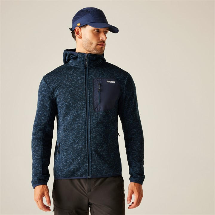 Regatta Men's Blue Hooded Newhill Extra Large