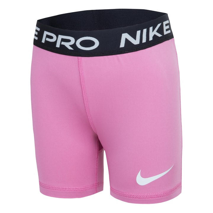 Nike Girls Pink Pro Performance Shorts Size 3