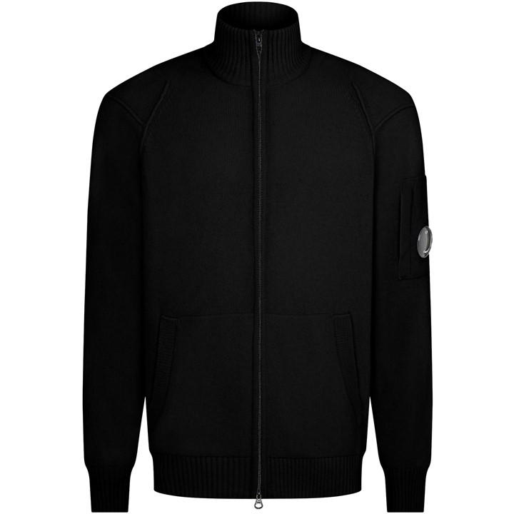 CP Company Knitwear - Cardigan - Black