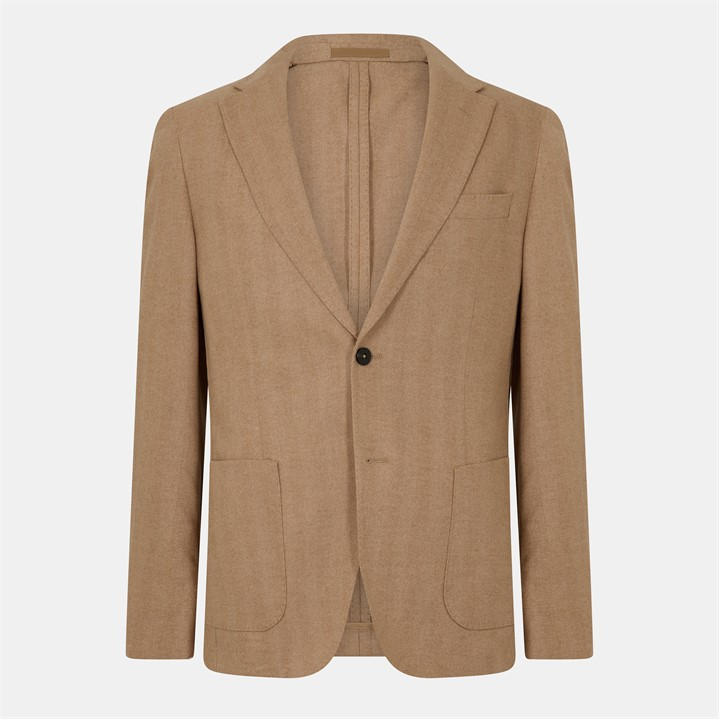Boss Men's Beige Heston Formal Jacket
