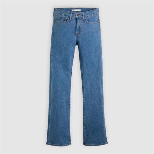 Levis - Women's Shaping Boot Soft Black Bootcut Jeans