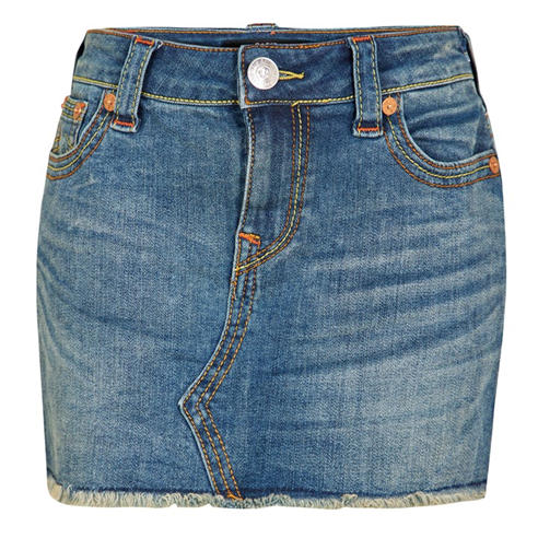 True Religion - Women's Spade Sadie S Denim Skirt