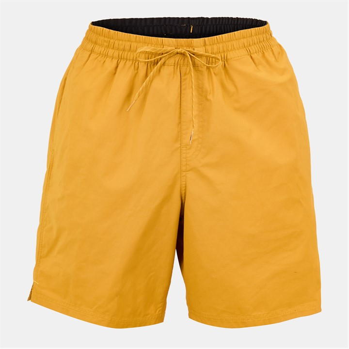 Vans Primary Solid Elastic Boardshort Ha Beach Short Unisex Adult In Yellow