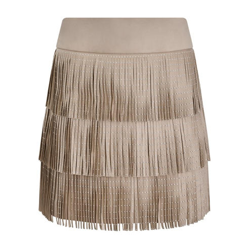 DKNY - DKNY Fringe Skrt Ld62