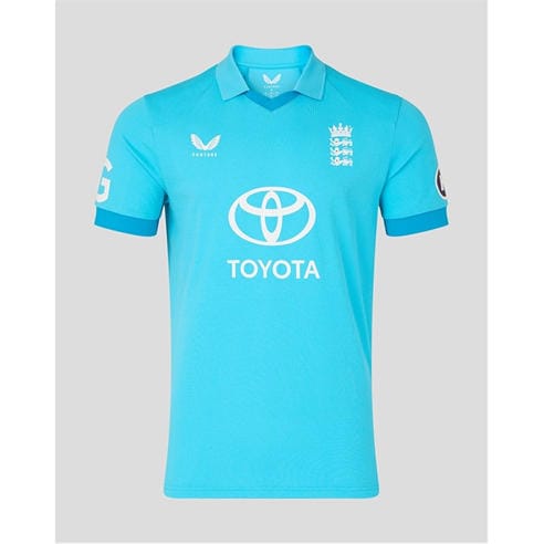 Castore - Mens 26/27 England Cricket ODI Shirt