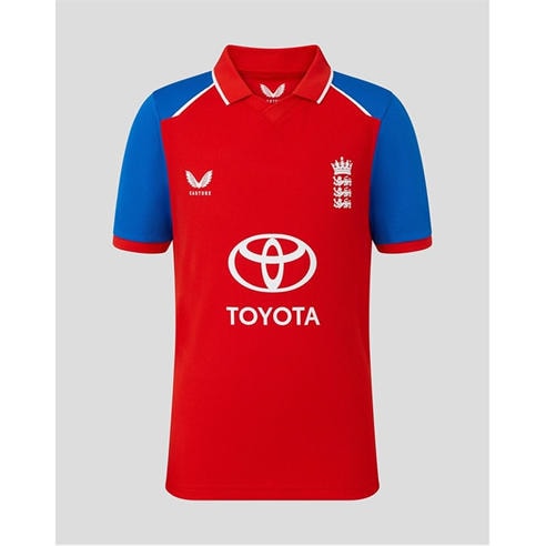 Castore - Unisex Kids 26/27 England Cricket T20 Shirt