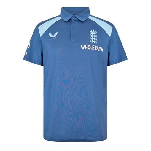 Castore - Mens 26/27 England Cricket Polo Shirt
