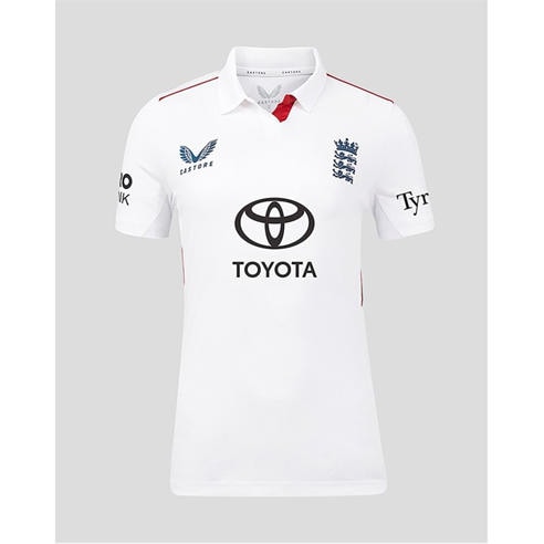 Castore - Womens 26/27 England Cricket Test Shirt