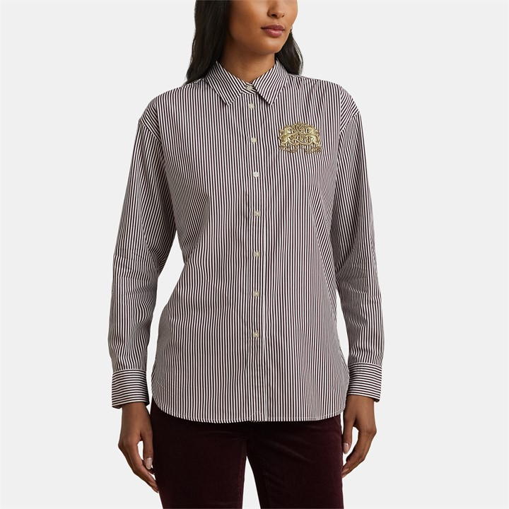 POLO RALPH LAUREN STRIPED LONG SLEEVE SHIRT