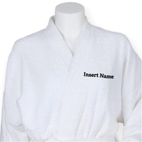 Towel City - Unisex C Robe Long Sleeve Cotton Bathrobe
