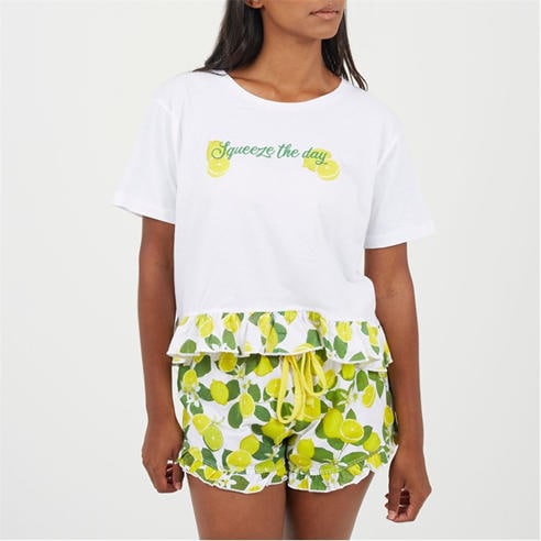 Brave Soul - Women's Short Sleeve Pyjama Set