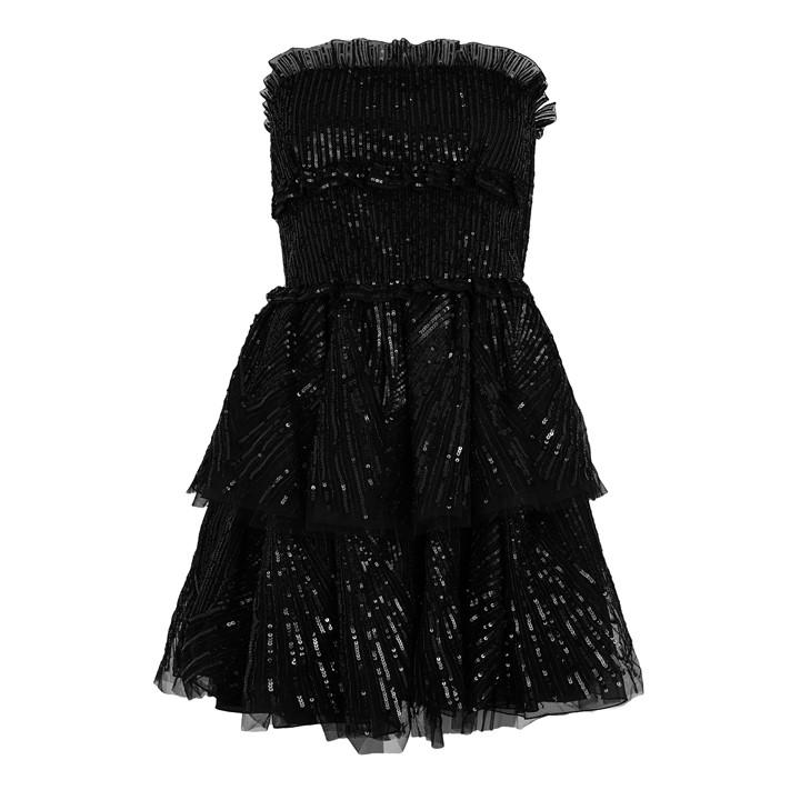 Emporio Armani Women's Strapless Maxi Dress - Black